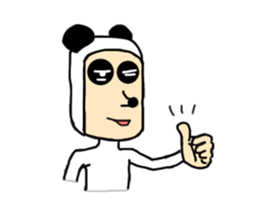 I am PANDA-SAN sticker #14070264