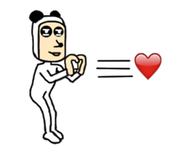 I am PANDA-SAN sticker #14070270