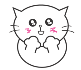 A big body Cat sticker #14070574