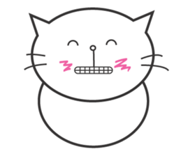 A big body Cat sticker #14070590