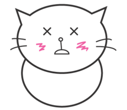 A big body Cat sticker #14070601