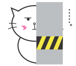 A big body Cat sticker #14070603