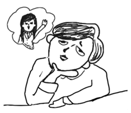 The graffiti looks like drawn by brats sticker #14070886