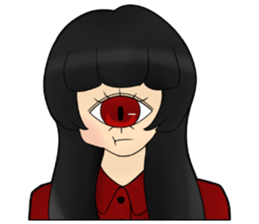 =CYCLOPS GIRL4= sticker #14070915