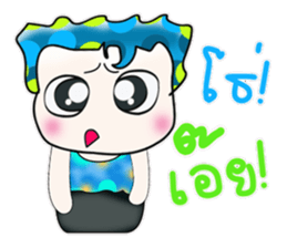 Hello! My name is Shimura. ^_^ sticker #14071060