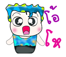 Hello! My name is Shimura. ^_^ sticker #14071065