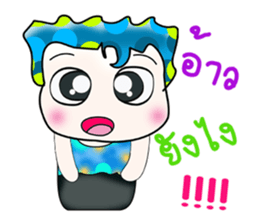 Hello! My name is Shimura. ^_^ sticker #14071069