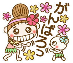 Day 6 of the Hawaiian Girl ocyame sticker #14071155