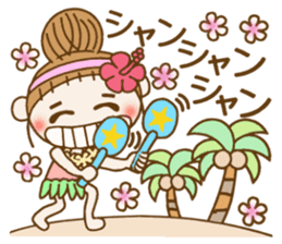 Day 6 of the Hawaiian Girl ocyame sticker #14071169