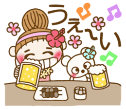 Day 6 of the Hawaiian Girl ocyame sticker #14071185