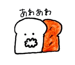 Sticker of pretty bread 1 sticker #14071222