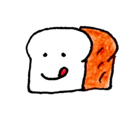 Sticker of pretty bread 1 sticker #14071226