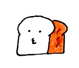 Sticker of pretty bread 1 sticker #14071228