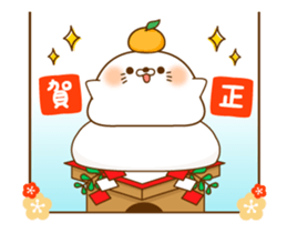 Stinging tongue sealand New Year sticker #14071290