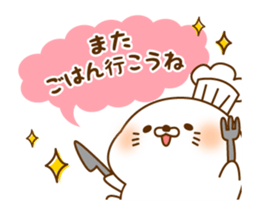 Stinging tongue sealand New Year sticker #14071293