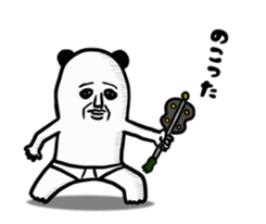 panda ossan act sticker #14071349