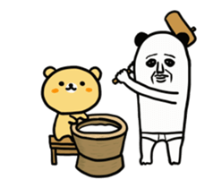panda ossan act sticker #14071354