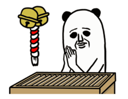 panda ossan act sticker #14071356