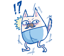 pai!pai!Bearded animal!! sticker #14071440