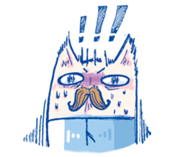 pai!pai!Bearded animal!! sticker #14071441