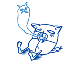 pai!pai!Bearded animal!! sticker #14071443