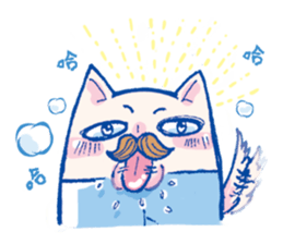 pai!pai!Bearded animal!! sticker #14071447