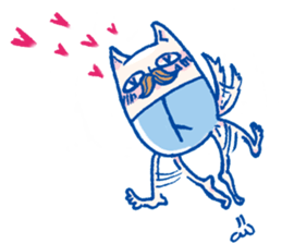 pai!pai!Bearded animal!! sticker #14071449