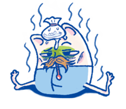 pai!pai!Bearded animal!! sticker #14071463