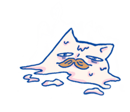 pai!pai!Bearded animal!! sticker #14071464