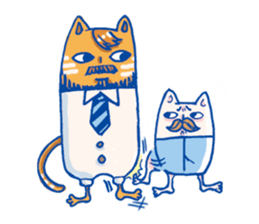 pai!pai!Bearded animal!! sticker #14071466