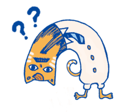 pai!pai!Bearded animal!! sticker #14071469