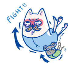 pai!pai!Bearded animal!! sticker #14071474