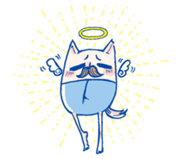 pai!pai!Bearded animal!! sticker #14071476