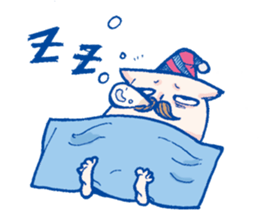 pai!pai!Bearded animal!! sticker #14071477