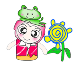 ... Mr. Kunta...and frog.. sticker #14071986