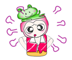 ... Mr. Kunta...and frog.. sticker #14071988