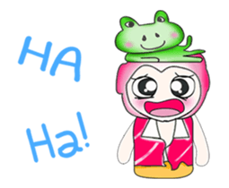 ... Mr. Kunta...and frog.. sticker #14071989