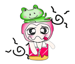 ... Mr. Kunta...and frog.. sticker #14071990