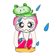 ... Mr. Kunta...and frog.. sticker #14071993