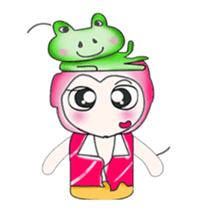 ... Mr. Kunta...and frog.. sticker #14071994