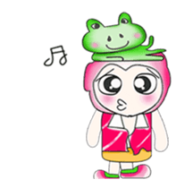 ... Mr. Kunta...and frog.. sticker #14071997