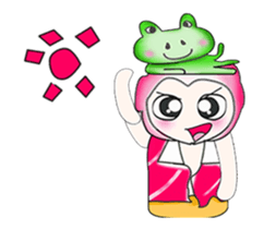 ... Mr. Kunta...and frog.. sticker #14071998