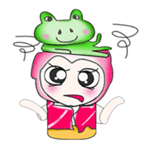 ... Mr. Kunta...and frog.. sticker #14071999