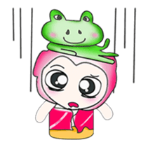 ... Mr. Kunta...and frog.. sticker #14072001