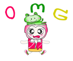 ... Mr. Kunta...and frog.. sticker #14072005