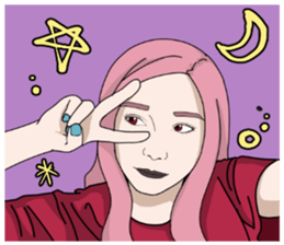 WE'RE COLORFUL GIRLS sticker #14072234