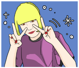 WE'RE COLORFUL GIRLS sticker #14072246