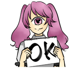 =CYCLOPS GIRL5= sticker #14072350