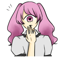 =CYCLOPS GIRL5= sticker #14072355