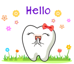 Smart Tooth Good Dentist sticker #14072606